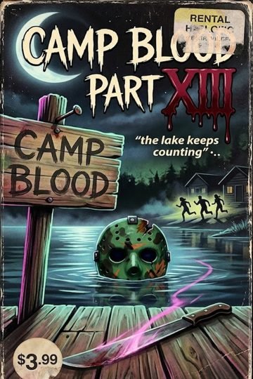 Cursed VHS tape: Camp Blood Part XIII